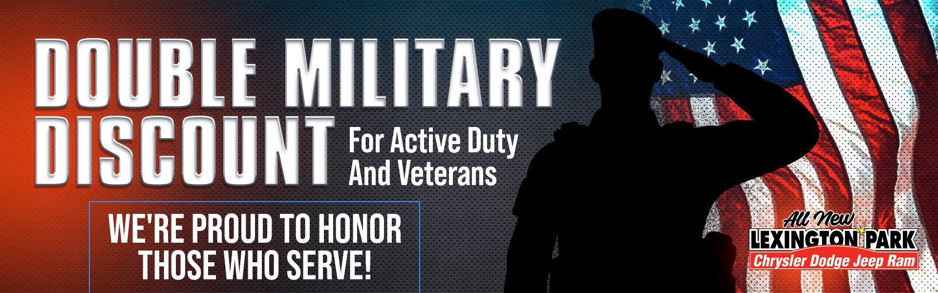 Double Military Discount