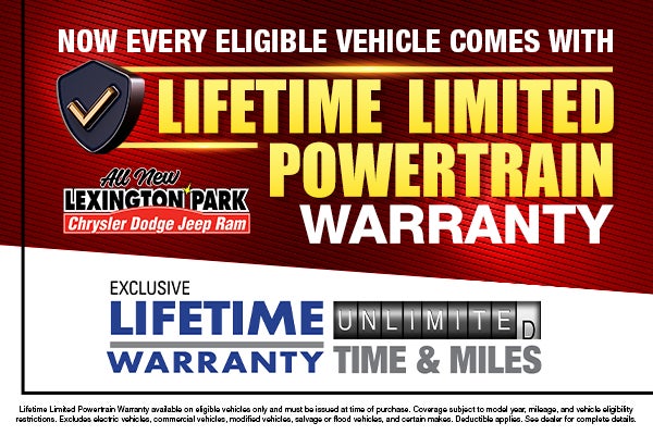 Lifetime Warranty