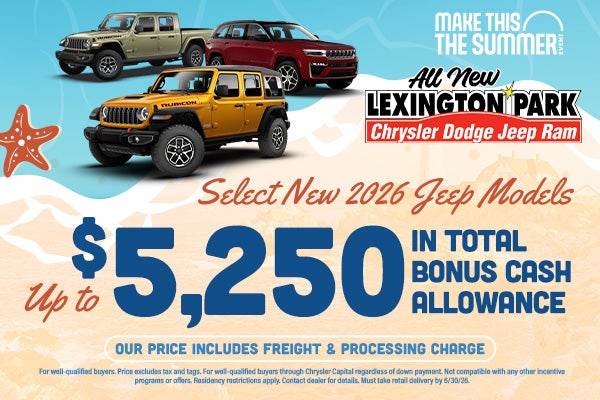 June Jeep Models